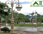 Cột đèn chiếu sáng được đầu tư mạnh tại các khu đô thị mới