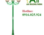 Cột đèn đế gang dùng ở đâu? Những ứng dụng phổ biến hiện nay